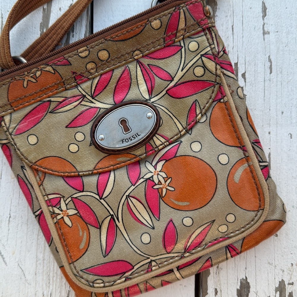 Fossil Brand Citrus Crossbody Purse